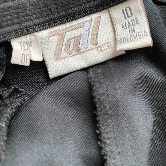 Tail Activewear Black Capri Golf Pants 10 - Picture 4 of 4